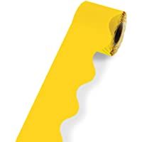 Yellow Scalloped Borders
